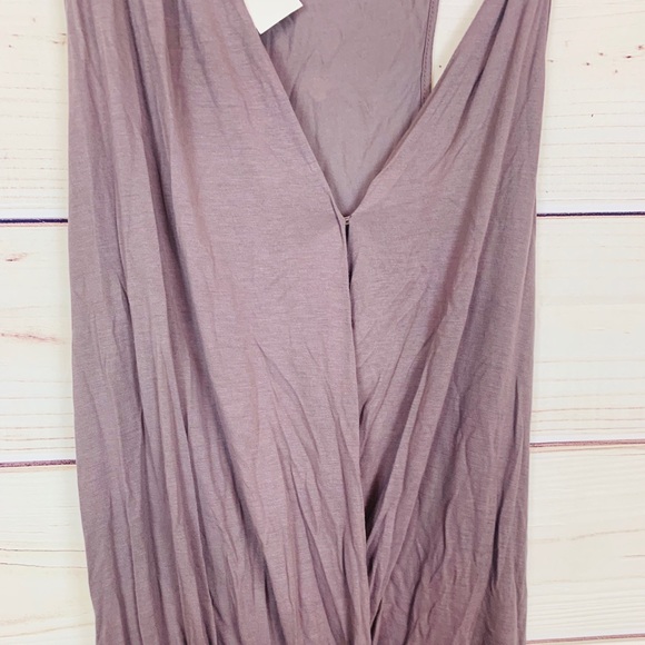 MJ Mickey & Jenny mauve surplice top nwt - Picture 3 of 6